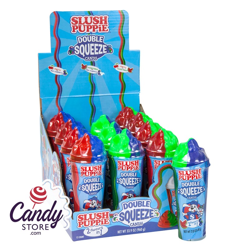 Slush Puppie Double Squeeze Candy 2.82oz – 12ct