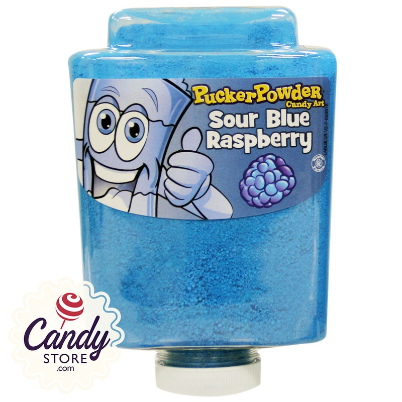 Sour Blue Rapsberry Pucker Powder Candy Art – 9oz Bottle