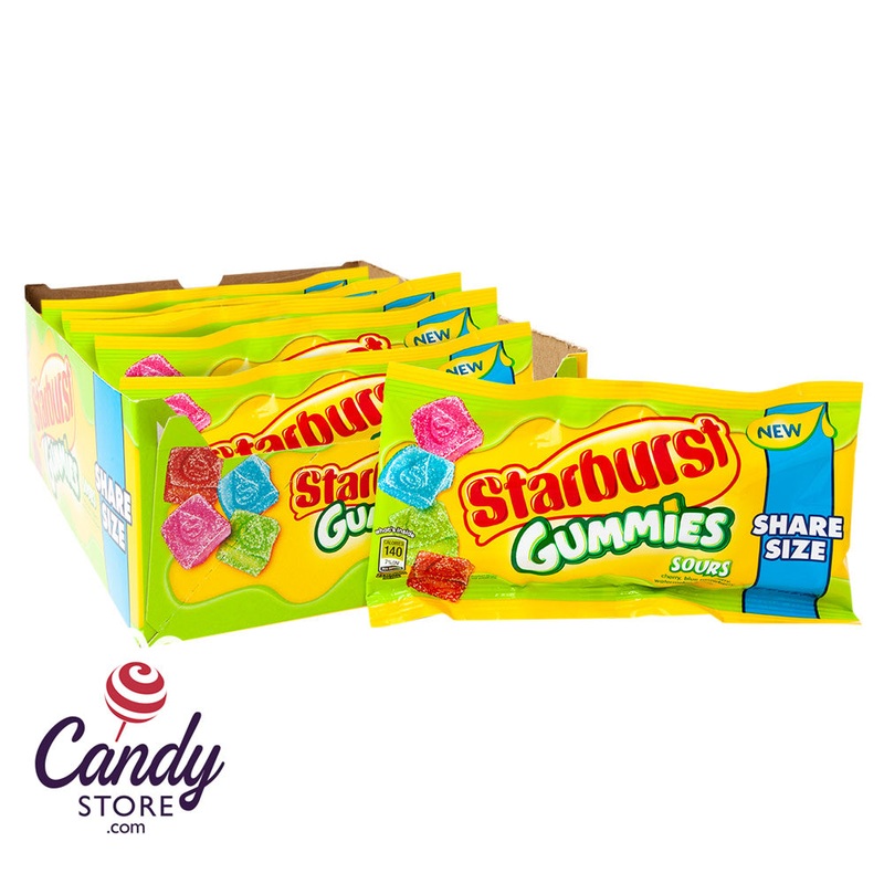 Starburst Gummies Sours – 15ct Share Size