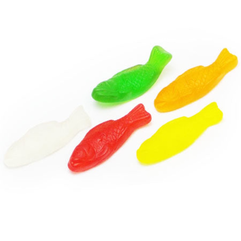 Sugar Free Gummy Fish Candy – 5lb