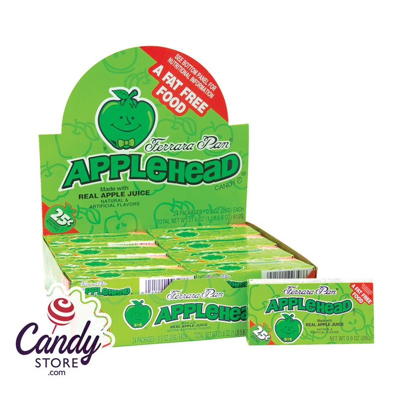 AppleHead Candy Mini Boxes – 24ct