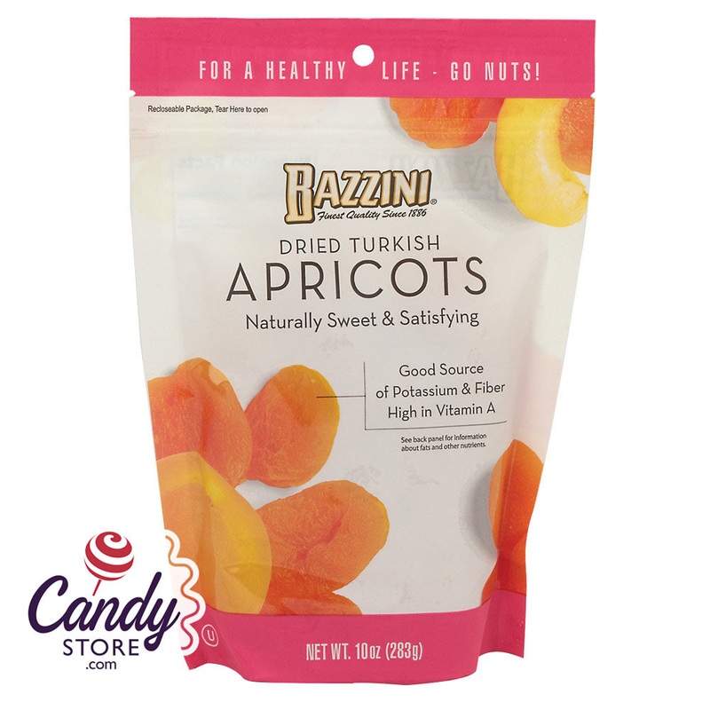 Bazzini Dried Turkish Apricots 10oz Pouch – 8ct