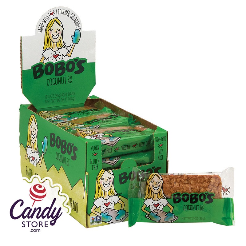 Bobo’s Coconut Oat 3oz Bar – 12ct