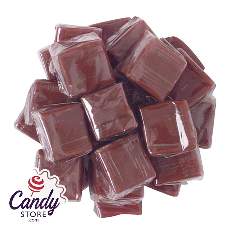 Chocolate Caramel Squares Candy – 5lb Bulk