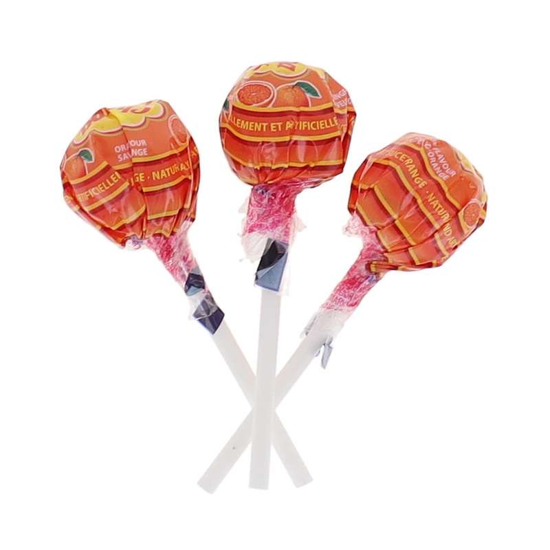 Chupa Chups Lollipops – Orange – Pack of 40