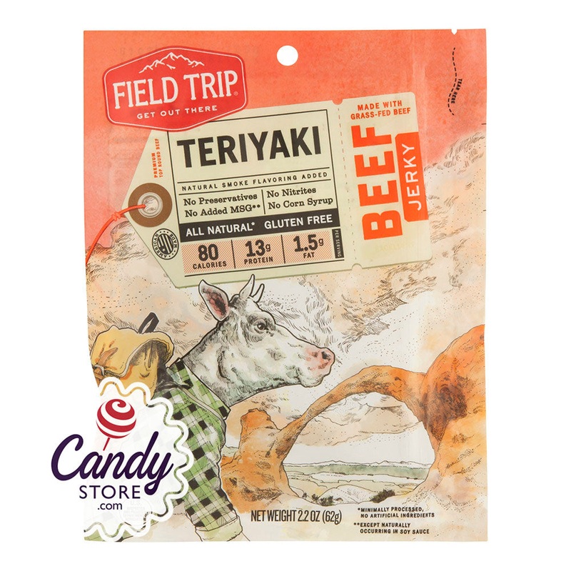 Field Trip Beef Jerky Teriyaki 2.2oz – 9ct