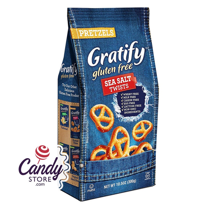 Gratify Gluten Free Pretzel Twists 10.5oz Pouch