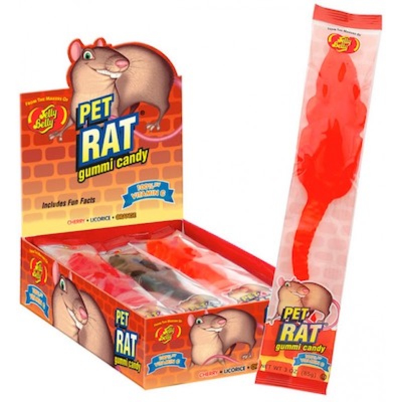 Jelly Belly Gummi Pet Rats – 12ct