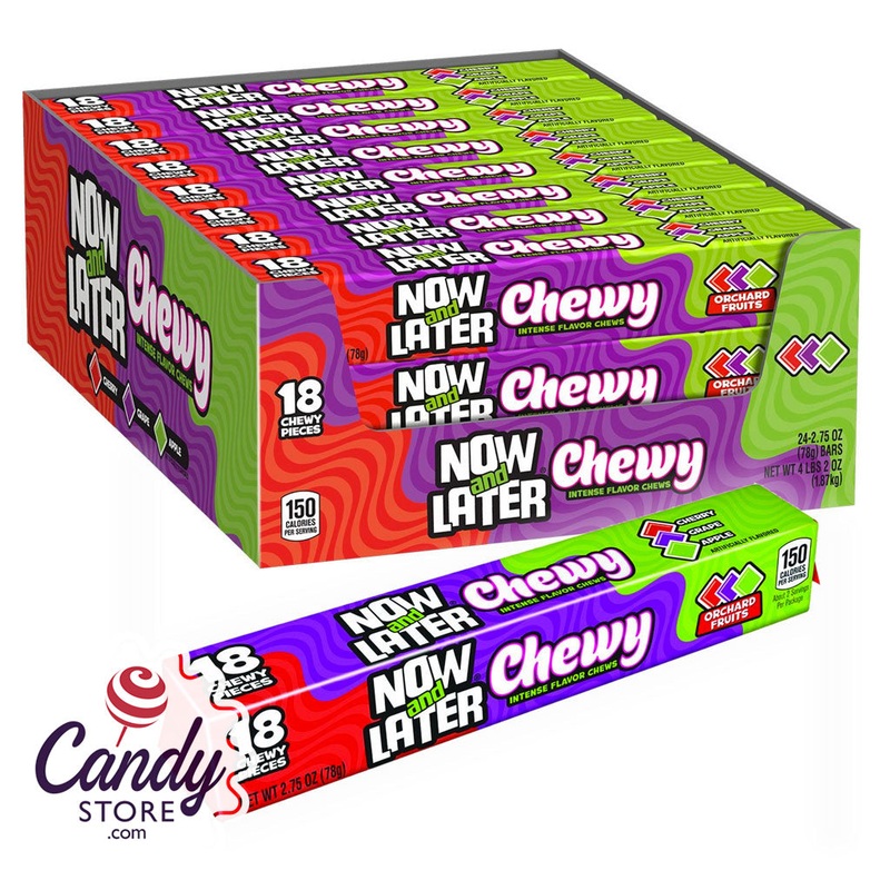 Now & Later Chewy Bars Assorted – 24ct