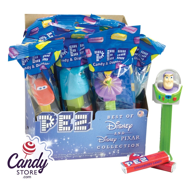 Pez Best Of Disney Pixar Assortment – 12ct