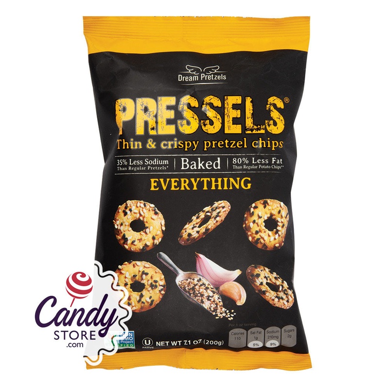 Pressels Pretzel Chips Everything 7.1oz Bags – null