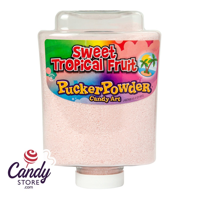 Pucker Powder Sweet Tropical Fruit Candy Art – 1ct