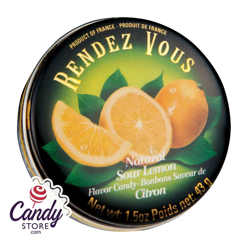 Rendez Vous Sour Lemon 1.5oz Tin – 12ct