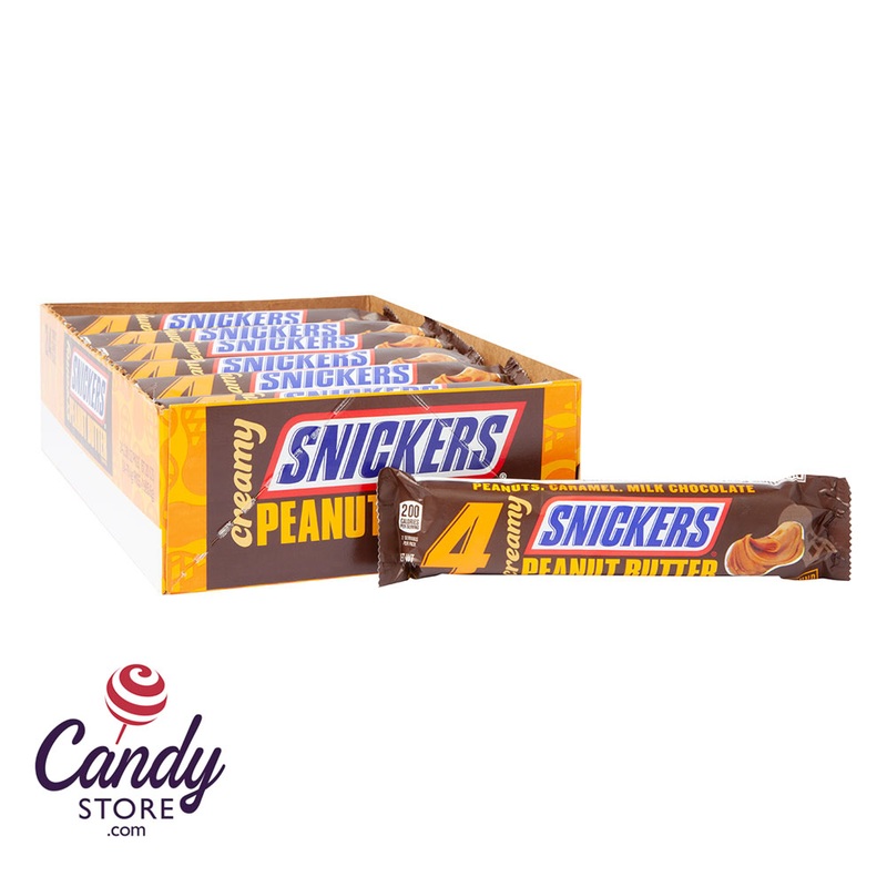 Snickers Creamy Peanut Butter Share Size 2.8oz – 24ct
