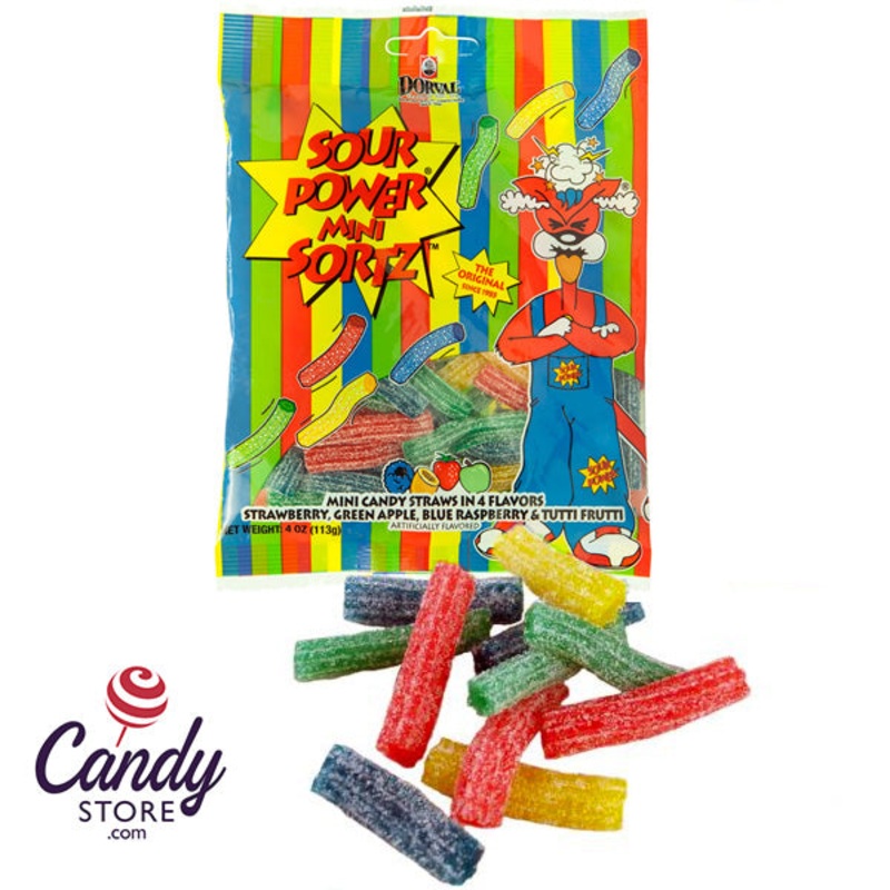 Sour Power Mini Sortz Bags – 12ct
