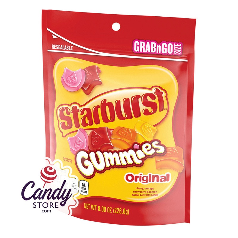 Starburst Original Gummies 8oz Pouch – 8ct