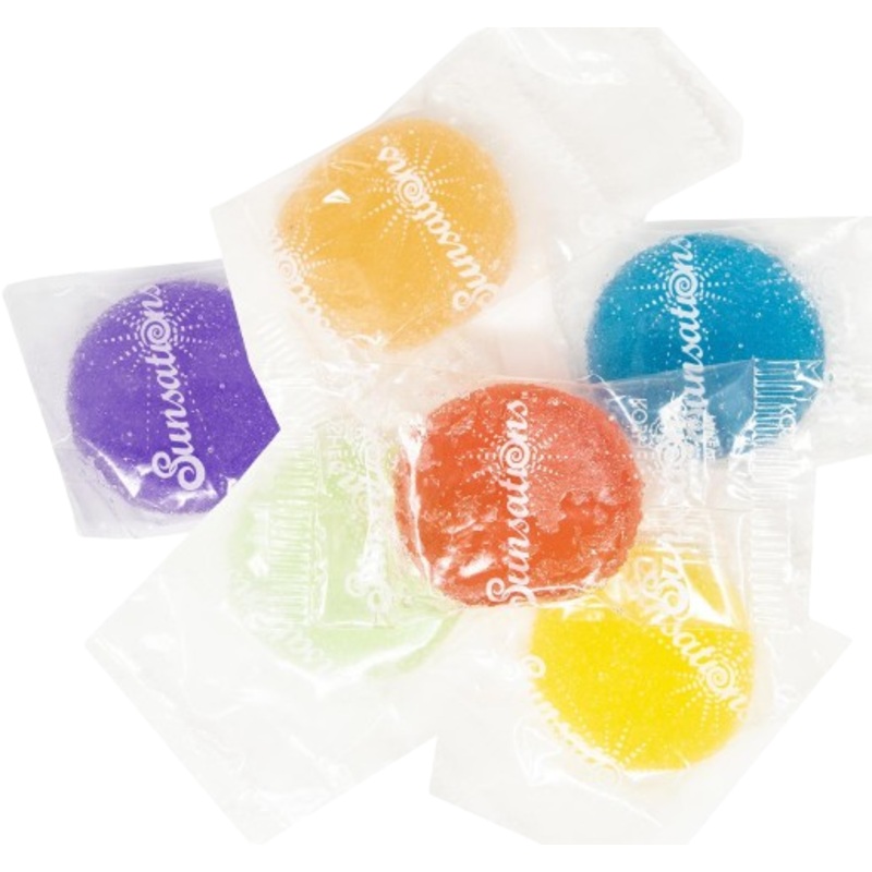 Sunsations Assorted Wrapped Jell Candies – Bulk Bags