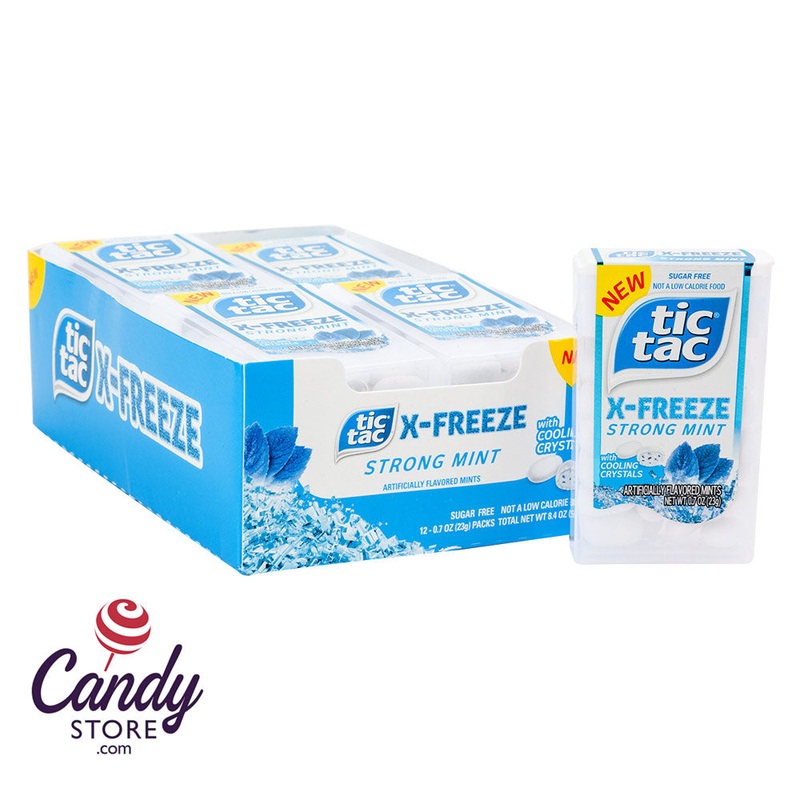Tic Tac X Freeze Strong Mint 0.7oz – 12ct