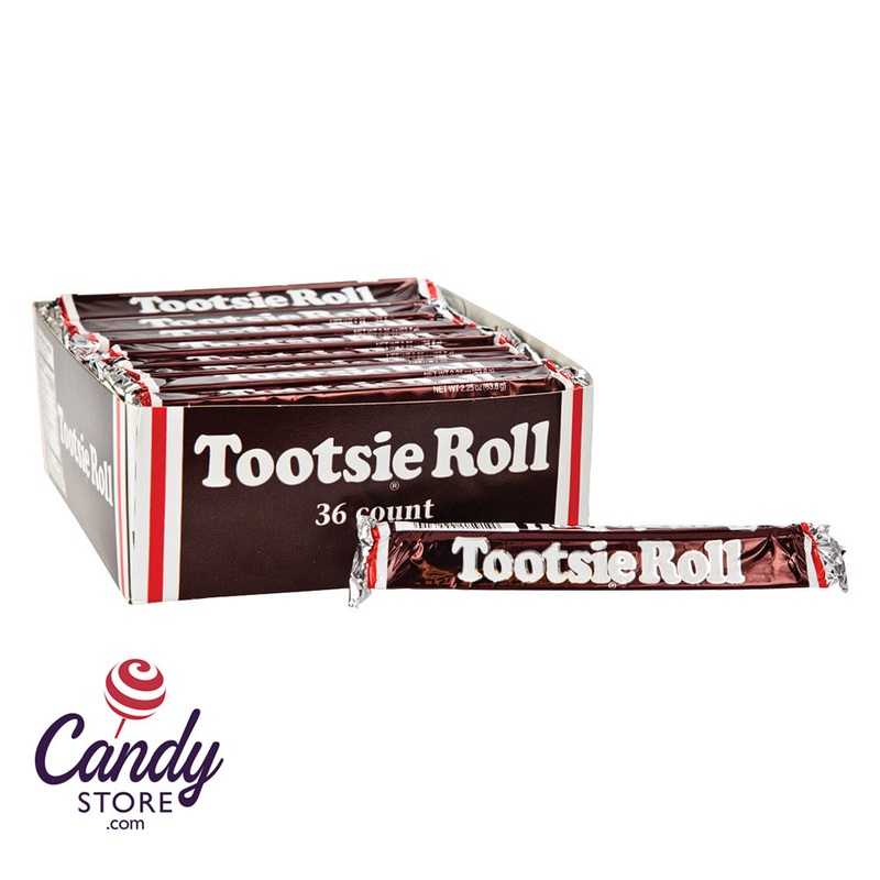 Tootsie Roll Bars Candy – 36ct