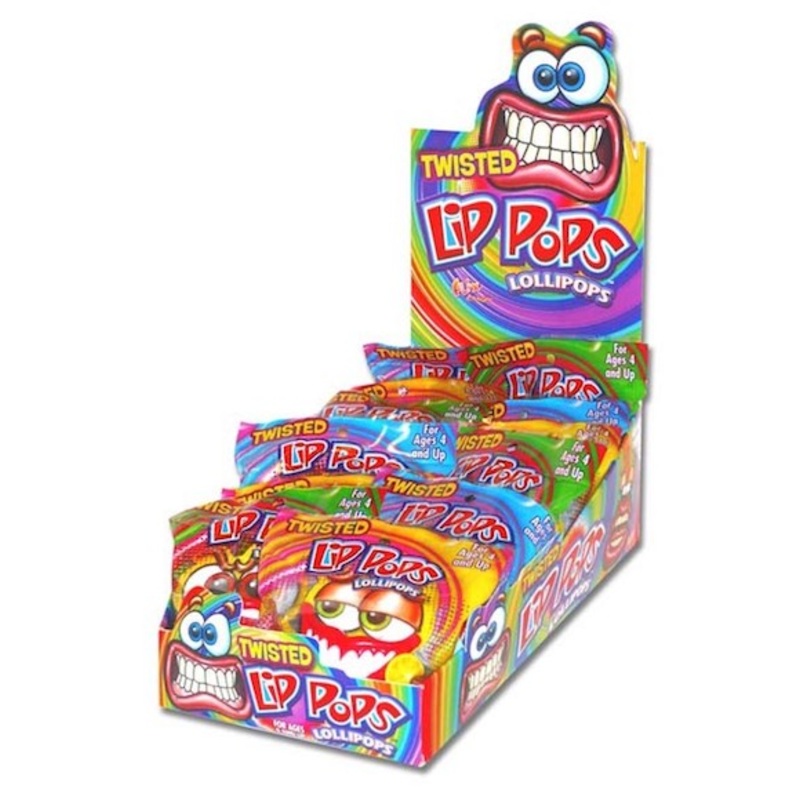Twisted Lip Pop Lollipops – 12ct