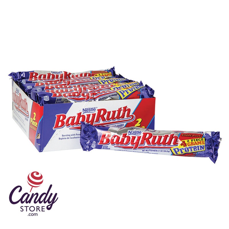 Baby Ruth Share Pack 3.7oz Bar – 18ct