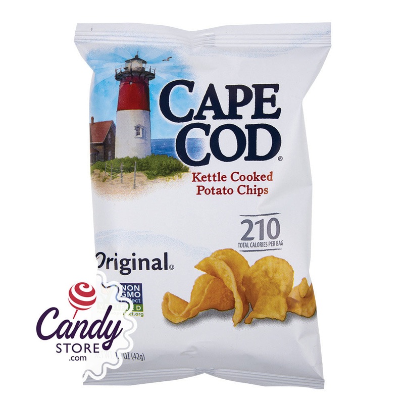 Cape Cod Original Salted Chips 1.5oz Bags – 56ct