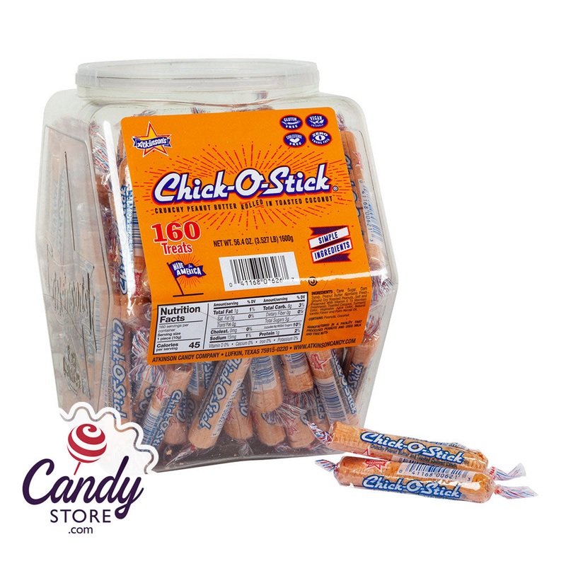 Chick-O-Stick Rolls Candy Tub – 160ct