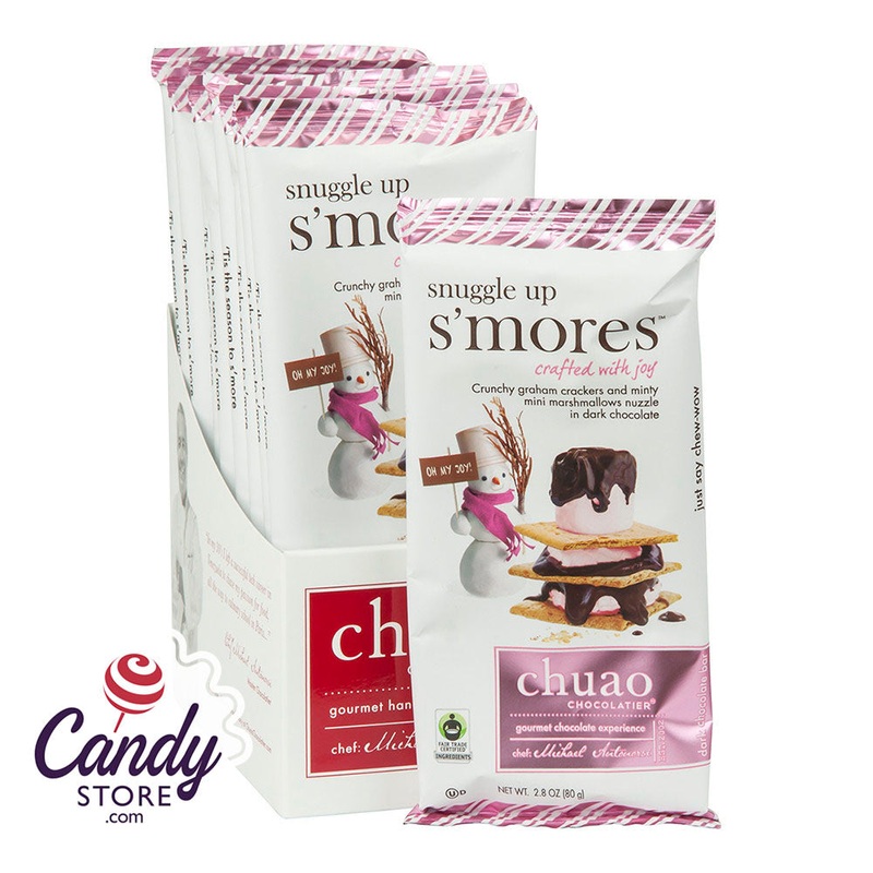 Chuao Snuggle Up S’mores 2.8oz Bar – 10ct