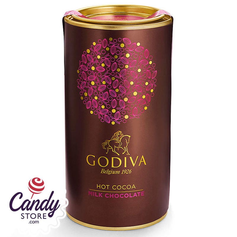 Godiva Hot Cocoa Milk Chocolate 13.1oz Can – 12ct