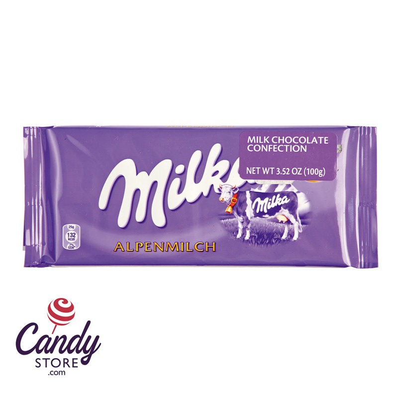 Milka Alpenmilch Bar 3.5oz – 24ct