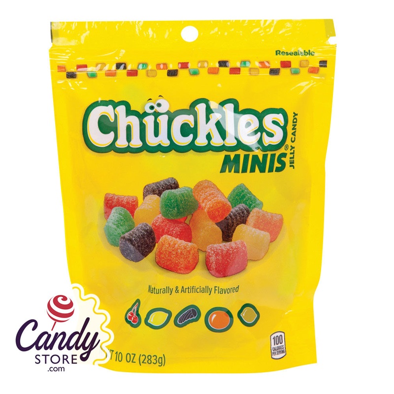 Mini Chuckles Jelly Candy Classic Assorted – 6ct Bags