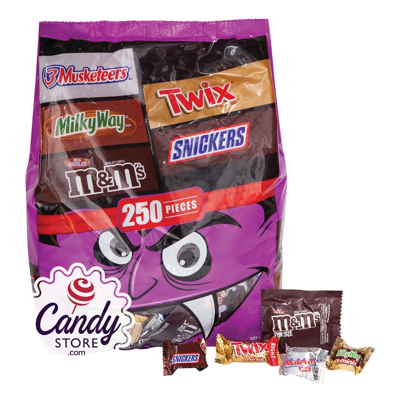 Mixed Chocolate Halloween Sup Drc 77.63oz – 4ct