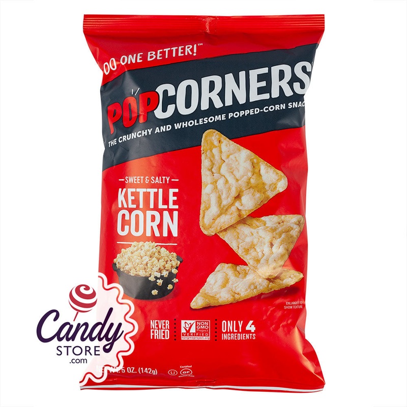 Popcorners Sweet & Salty Kettle Corn 5oz Bags – 12ct