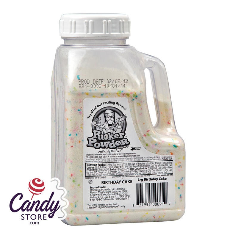 Pucker Powder Sweet Birthday Cake 32oz Bottle – 1ct