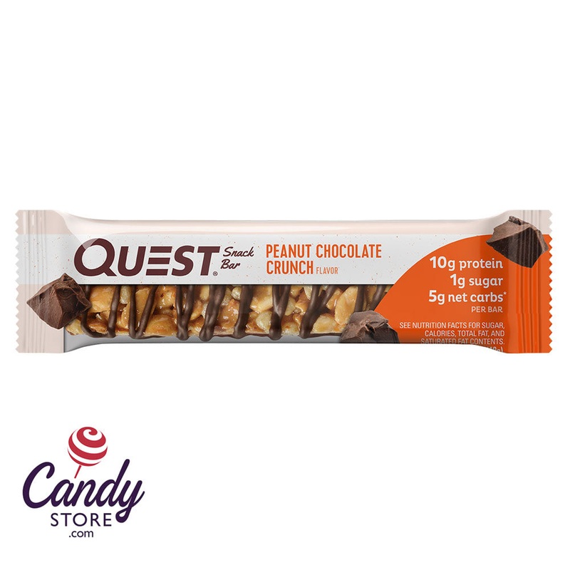 Quest Bar Peanut Chocolate Crunch 1.5oz – 12ct