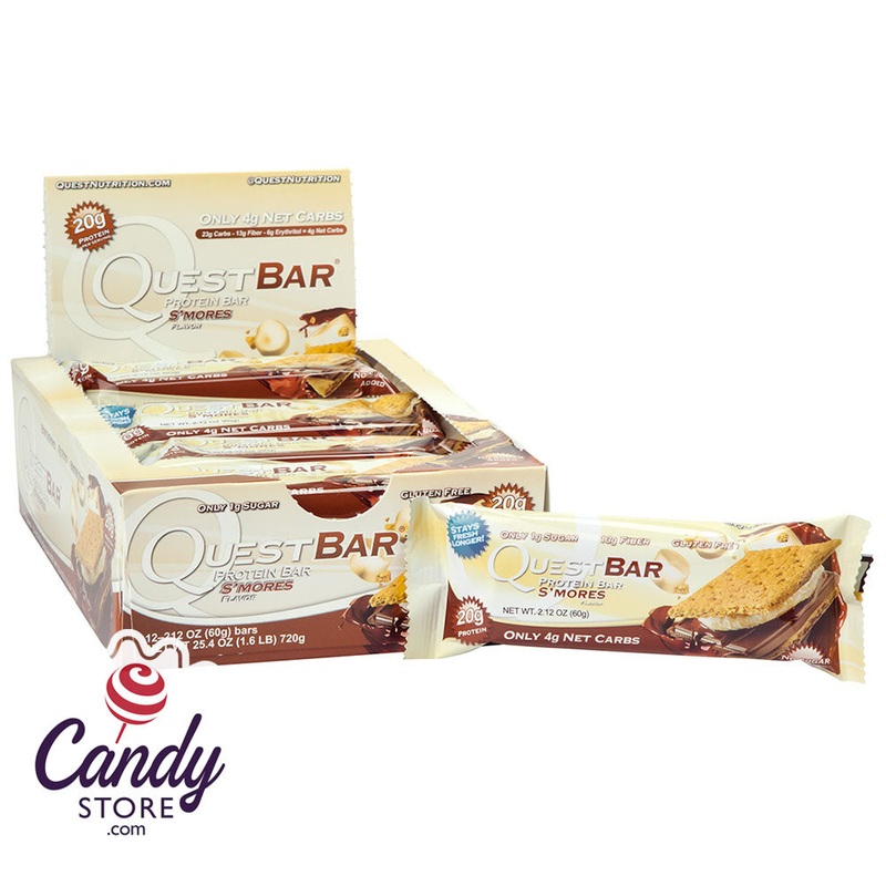Quest Bars S’Mores Protein 2.1oz – 12ct