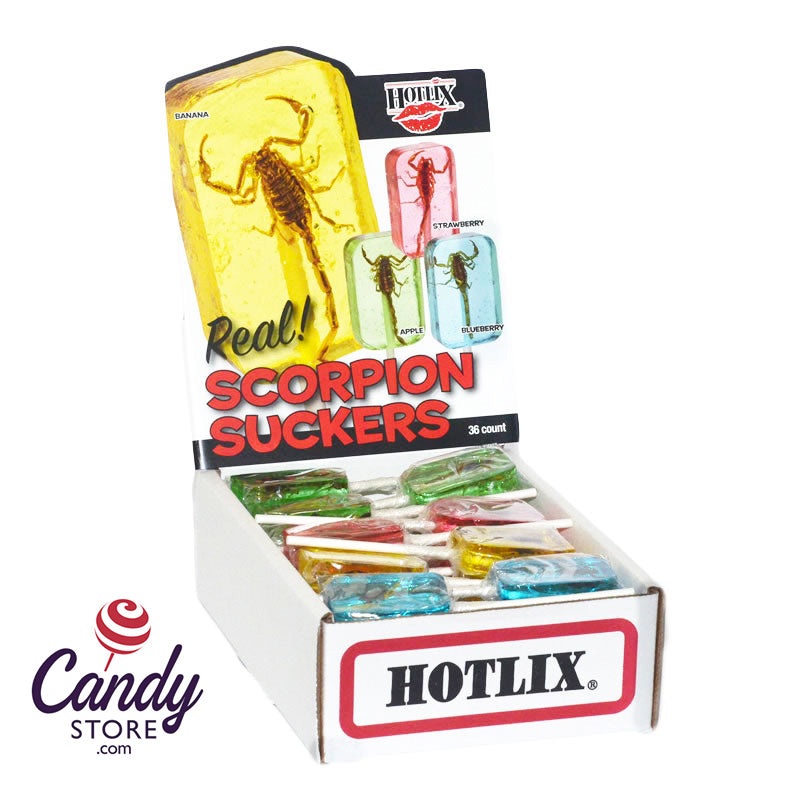 Real Scorpions Suckers – 36ct