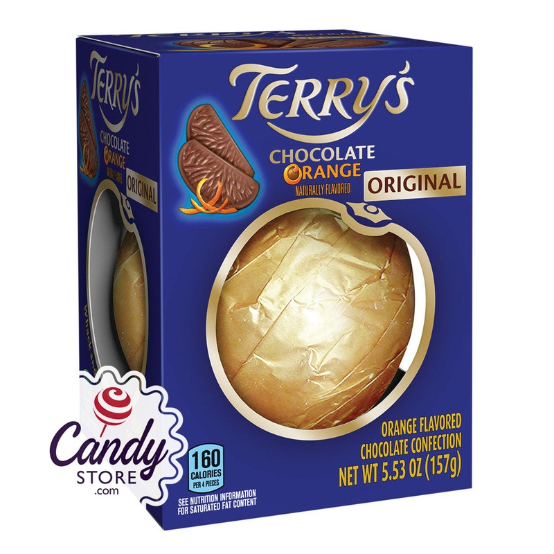 Terry’s Orange Flavored Milk Chocolate 5.53oz – 12ct