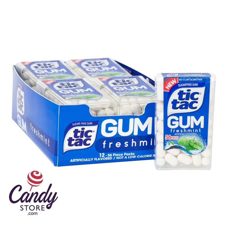 Tic Tac Gum Freshmint 0.95oz – 12ct