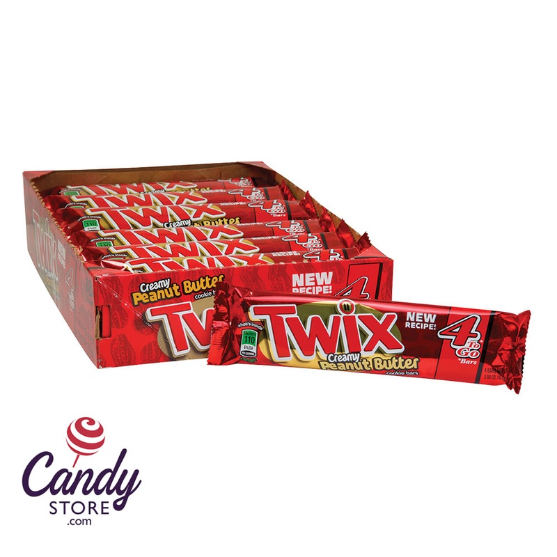 Twix Peanut Butter 2.8oz King Size Bar – 18ct
