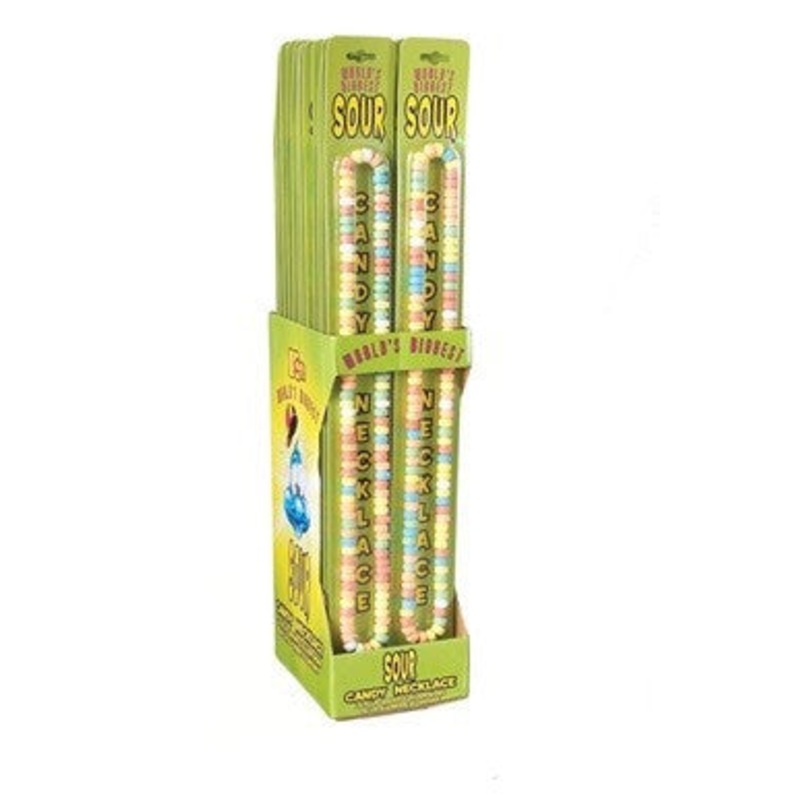 Worlds Largest Sour Candy Necklace – 24ct