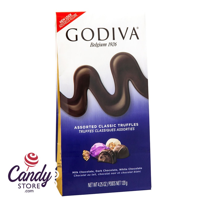 Assorted Godiva Truffles 4.25oz Bag – 6ct
