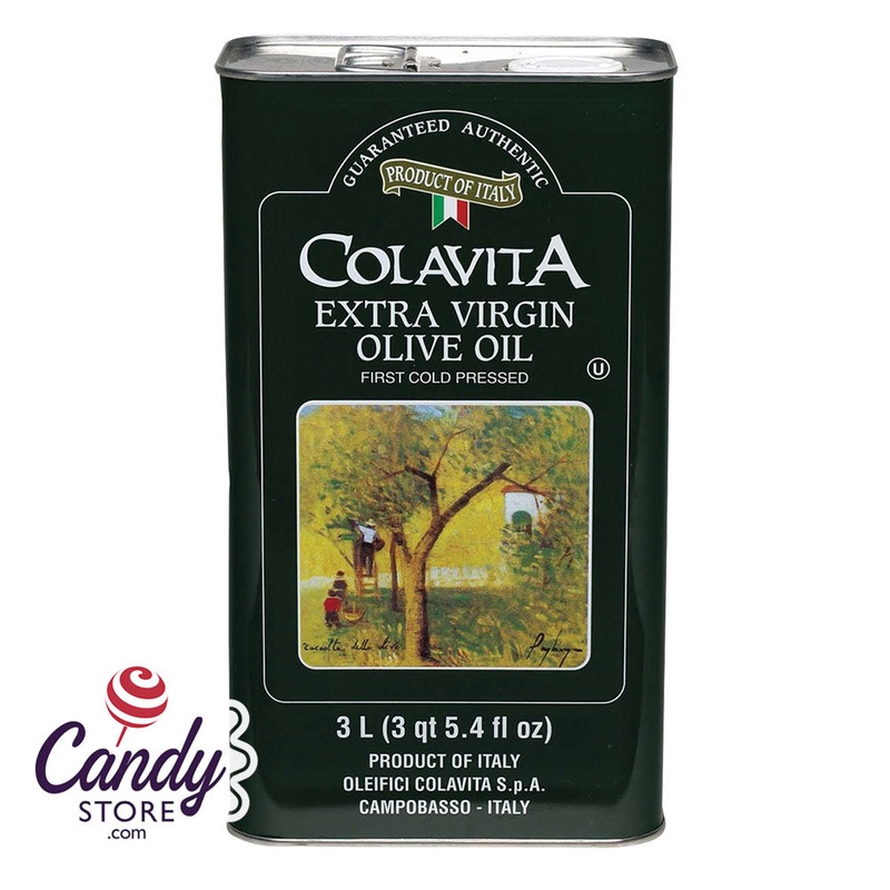 Colavita Extra Virgin Olive Oil 101oz Tin – 4ct