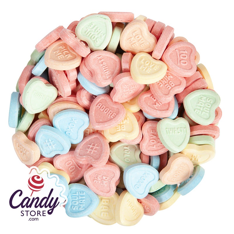 Conversation Hearts Candy – 13.5lb Bulk