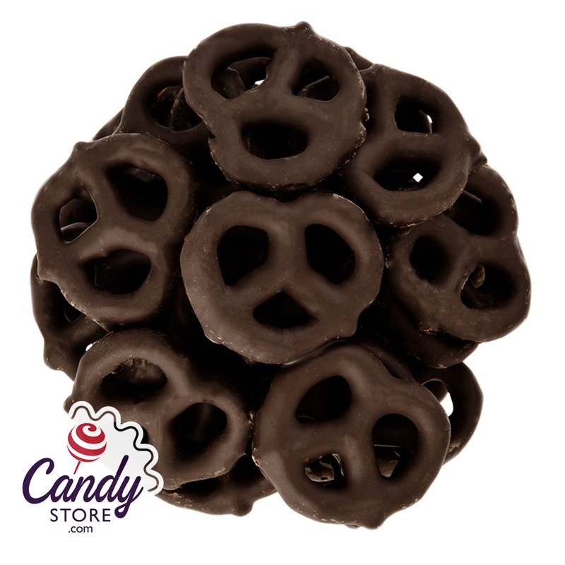 Dark Chocolate Select Mini Pretzels – 15lb