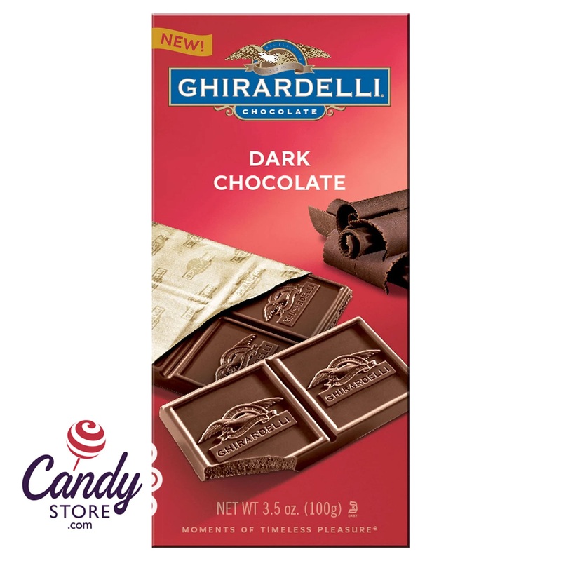 Ghirardelli Dark Chocolate Bars – 12ct