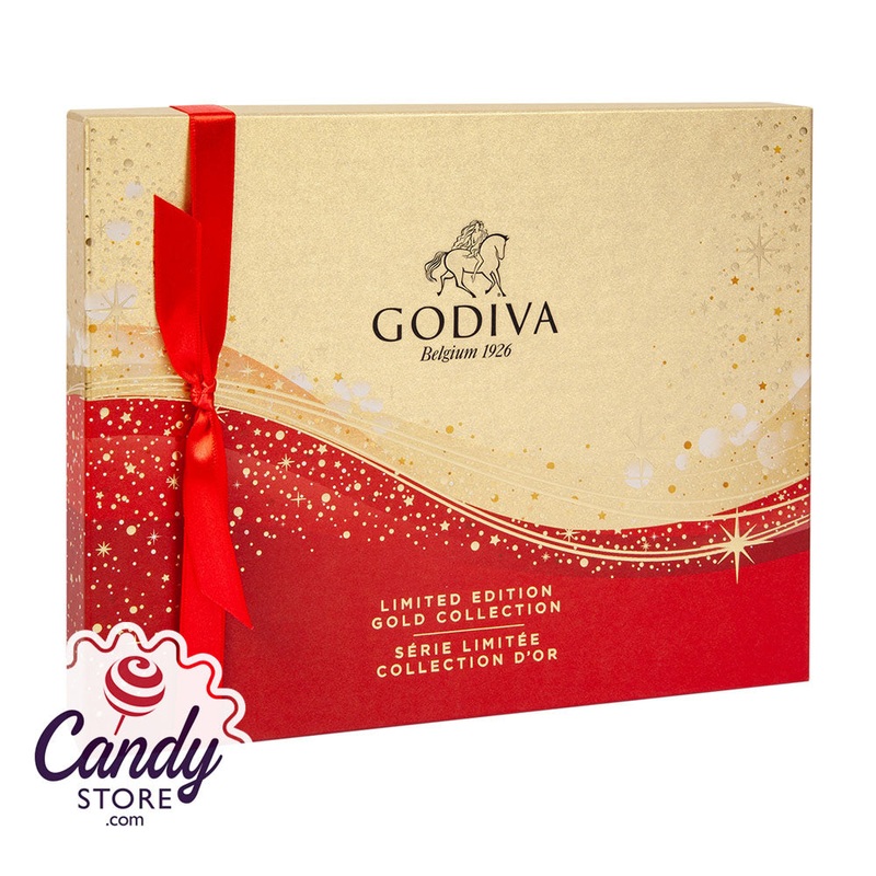 Godiva 16-Piece Holiday Assortment 5.9oz Box – 12ct