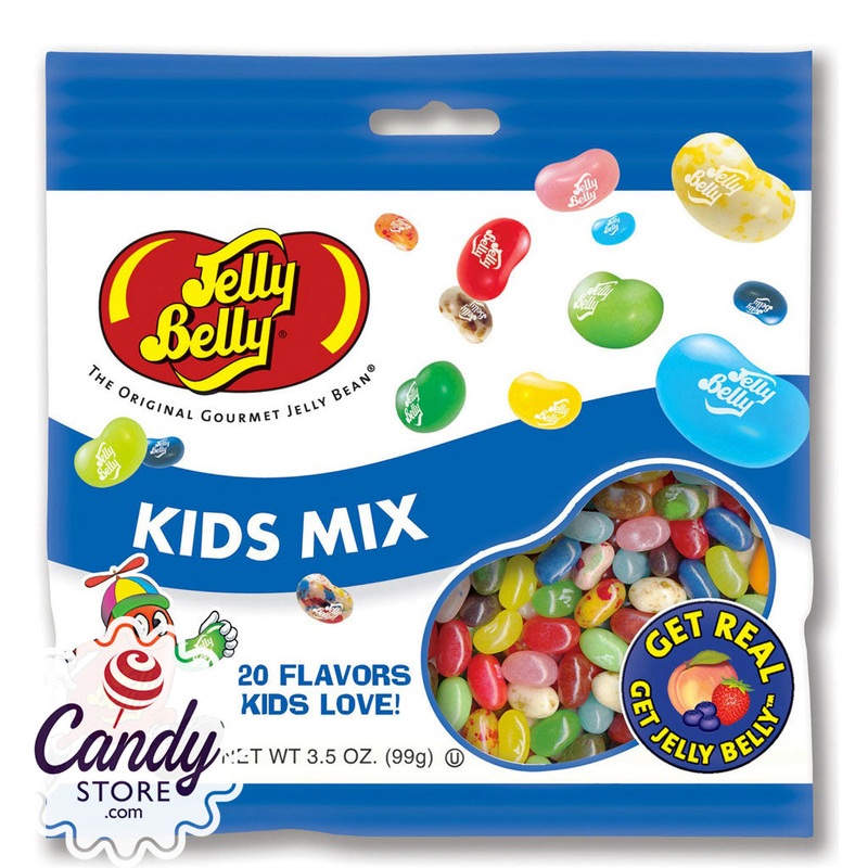 Kids Mix Jelly Belly Jelly Beans 3.5oz Bags – 12ct