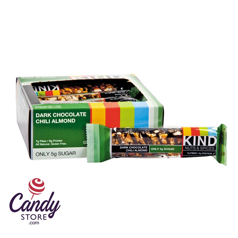 Kind Bars Dark Chocolate Chili Almond 1.4oz – 12ct