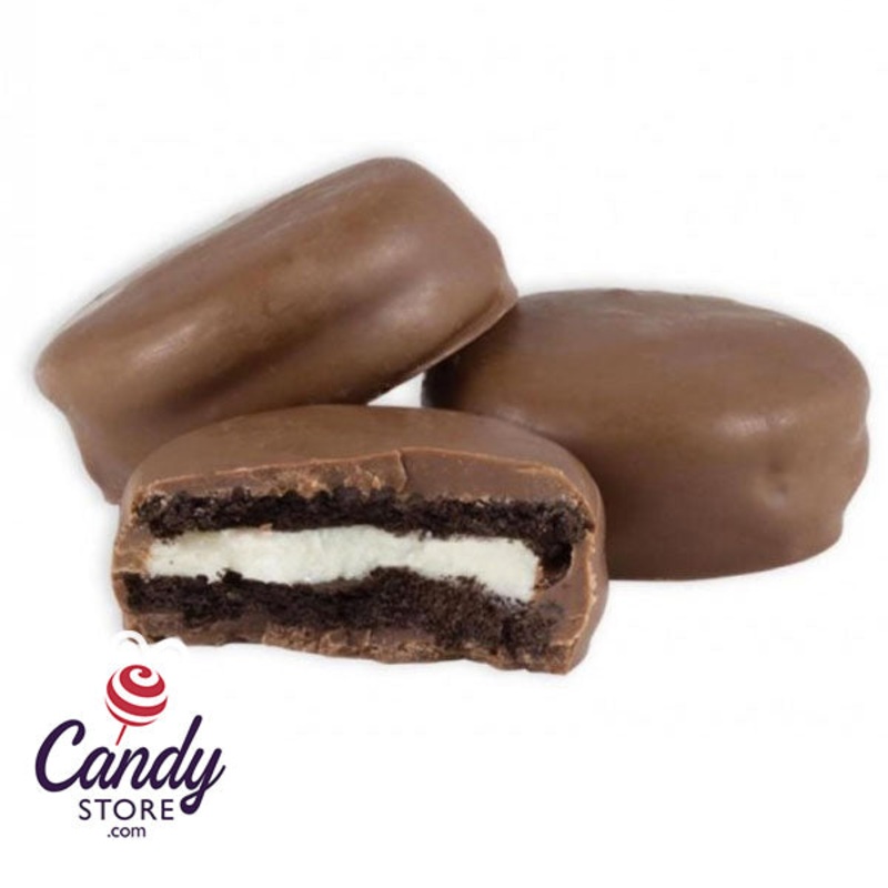 Milk Chocolate Covered Sandwich Cookies – 10lb Bulk